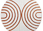 RABBIT CARVING PX4005 CREAM / TERRA Круг