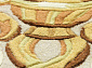 90 LINE WOOLEN HANDK-KNOTTED EG-36 YELLOW Овал
