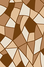 Ковер  Super Vision 8824 beige  ОВАЛ 