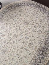 Ковер Jasmine 35831Z CREAM / L.GREY Овал