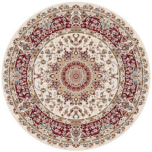 Ковер SHAHREZA D206 CREAM-RED Круг