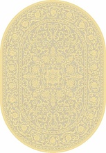 Рельефный ковер из вискозы GENOVA GOLD 38064 6262 60 ОВАЛ