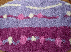 Ковер шегги Relax_5 8151 lilo ОВАЛ