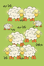 Ковер детский СВЕТЯЩИЙСЯ В ТЕМНОТЕ Night Flash 1163  0644 70