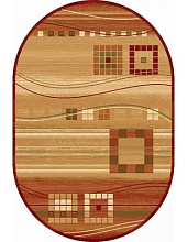 Ковер MILAN d080 RED Овал