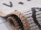 низковорсовый нескользящий LAVIN AB739E BEIGE / BLACK