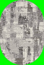 Ковер TUNIS F376 GRAY Овал