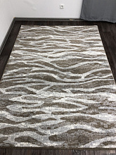 Ковер Frivoli 83203 L.BROWN-SILVER\Светло-коричневый-Серебряный V