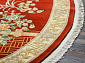 90 LINE WOOLEN HANDK-KNOTTED SHD-87 RED Овал