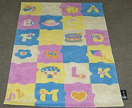 Детский ковер из хлопка  Kids Nursery rug Multi 