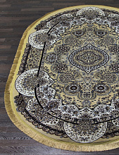 NIGIN MANOLYA IRANI 8077 BEIGE Овал