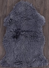 Ковер Овчина Sheepskin Sheepskin 55x95 серый