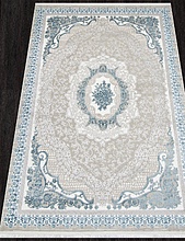 Ковер ALFANI Q010A BLUE FDY / CREAM SHRINK