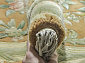 90 LINE WOOLEN HANDK-KNOTTED SHD-120 BEIGE Овал