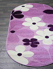 Ковер SUNRISE 2 V148 PINK Овал