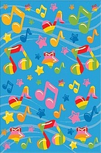 Детский ковер KIDS 8194 44966. Музыка