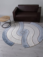 SAFIR 00836T GREY / BLUE Круг