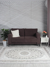 Ковер LORA 9114G GREY / GREY