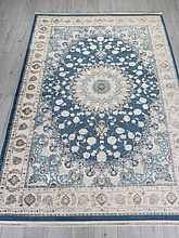 Ковер DELINA A050B D.BLUE / CREAM