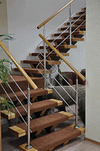 Ковровое покрытие с укладкой на лестницу