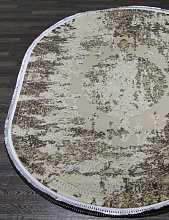 Ковер AMASYA 9010A BEIGE / L.BROWN Овал