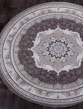 Ковер FARSI 1200 G252 DARK GRAY Круг