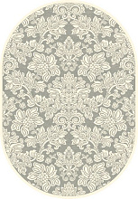 Рельефный ковер из вискозы GENOVA 38011 6565 90 ОВАЛ