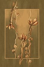 Ковер OPAL TRACJA olive