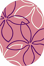 Ковер SUNRISE 2 V806 PINK Овал