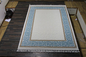 HUNKAR D6517A TURKUAZ / BEYAZ