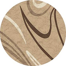 MEGA CARVING d265 LIGHT BEIGE Круг