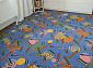 Детский ковер-палас КАРАНДАШИ 1127-51 СИНИЙ 