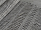 Ковер-циновка KAIR S157 DARK GRAY Овал