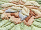 90 LINE WOOLEN HANDK-KNOTTED SHD-6 RED Овал