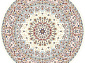 Hunnu Wool+Viscose Round 6C1101 001