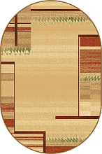 Ковер для детей и взрослых STANDARD JANUS beige ОВАЛ