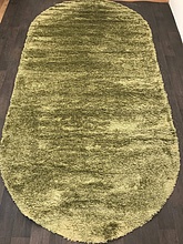 Ковер SHAGGY ULTRA s600 LIGHT GREEN 2 Овал