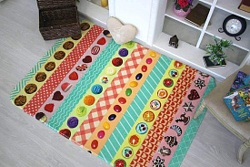 Детский развивающий 3D ковер ВКУСНЯШКИ 86171