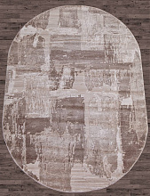 Ковер ARMINA 03710A BROWN / BROWN Овал