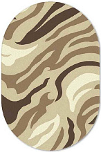 Рельефный ковер Soho 1726-15055 ОВАЛ