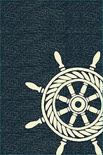 Морской NAUTICAL WHEEL темно-синий