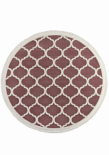 Ковер SARDES TRUVA 08427M PURPLE / PURPLE Круг