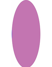 KEOPS SHAGGY 6365A DARK PINK Овал