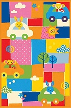 Детский ковер KIDS 8193 44942. Веселые старты