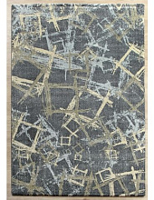 Ковер GENESIS G718A BLACK / POLY BLUE