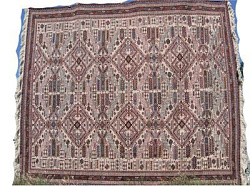 Ковер дагестанский Сумах light brown безворсовый
