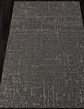 Ковер-циновка KAIR S136 BLACK-GRAY