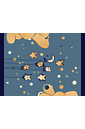 Детский ковер Пушистые медвежата 42840-16