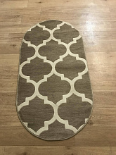 MEGA CARVING d422 D.BEIGE-CREAM Овал