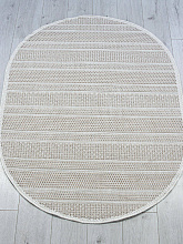 Ковер-циновка KAIR S157 BEIGE Овал
